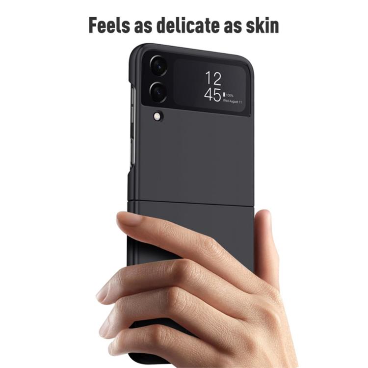 A-One Brand - Galaxy Z Flip 4 Skal Rubberized - Svart