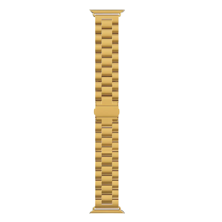 A-One Brand - Apple Watch 2/3/4/5/6/7/SE (38/40/41mm) Armband Metall - Guld