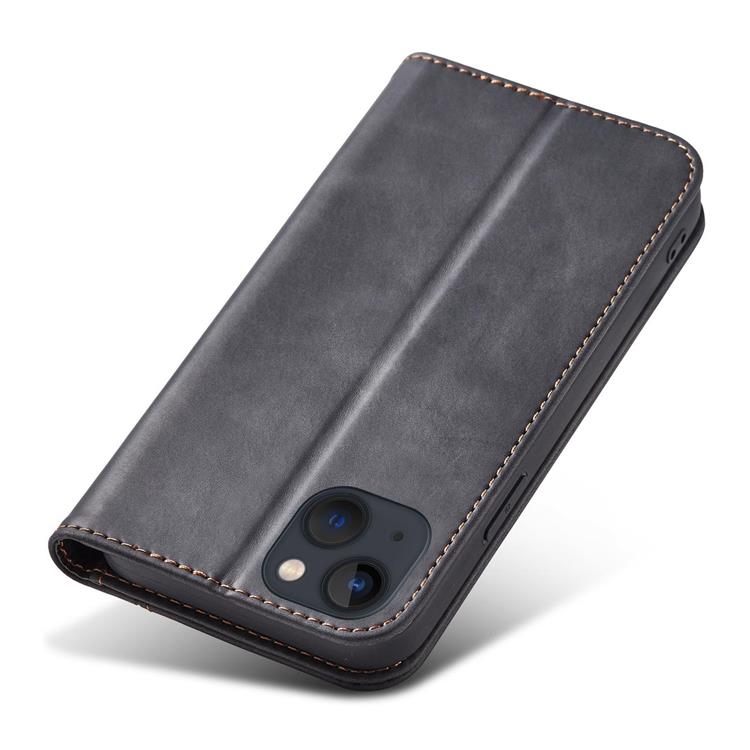 A-One Brand - iPhone 13 mini Plånboksfodral Magnet Fancy - Svart
