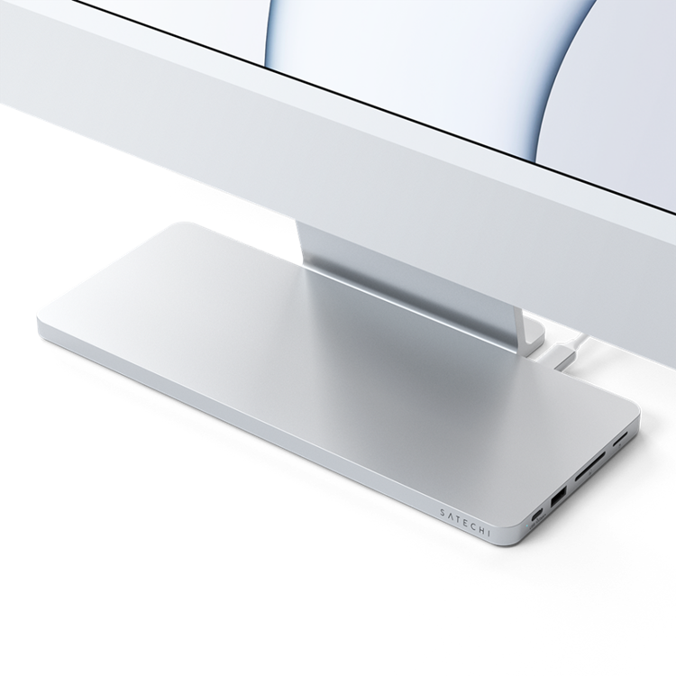 Satechi - Satechi USB-C Slim Dock för iMac 24-tum (2021) - Silver