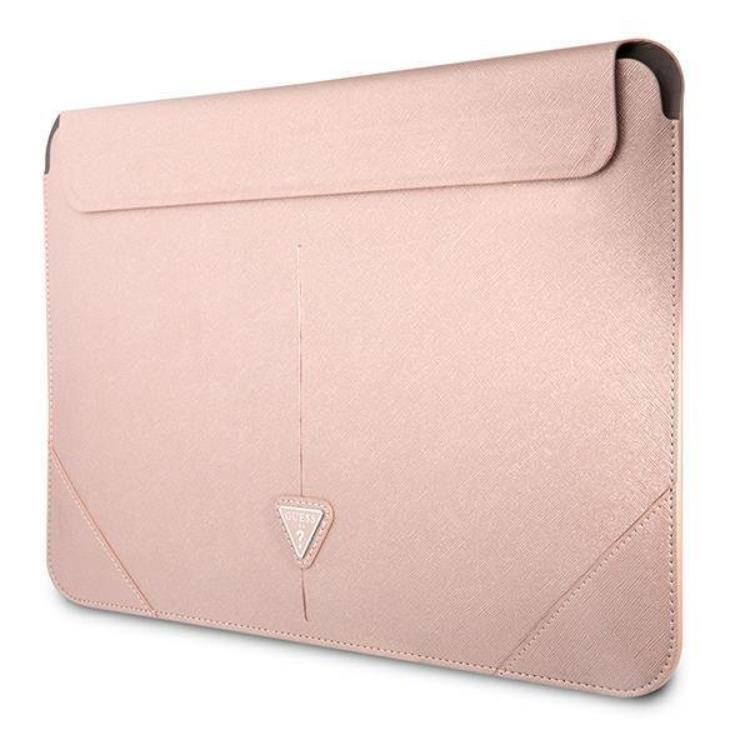 Guess - Guess Datorfodral 13/14'' Saffiano Triangle Logo - Rosa