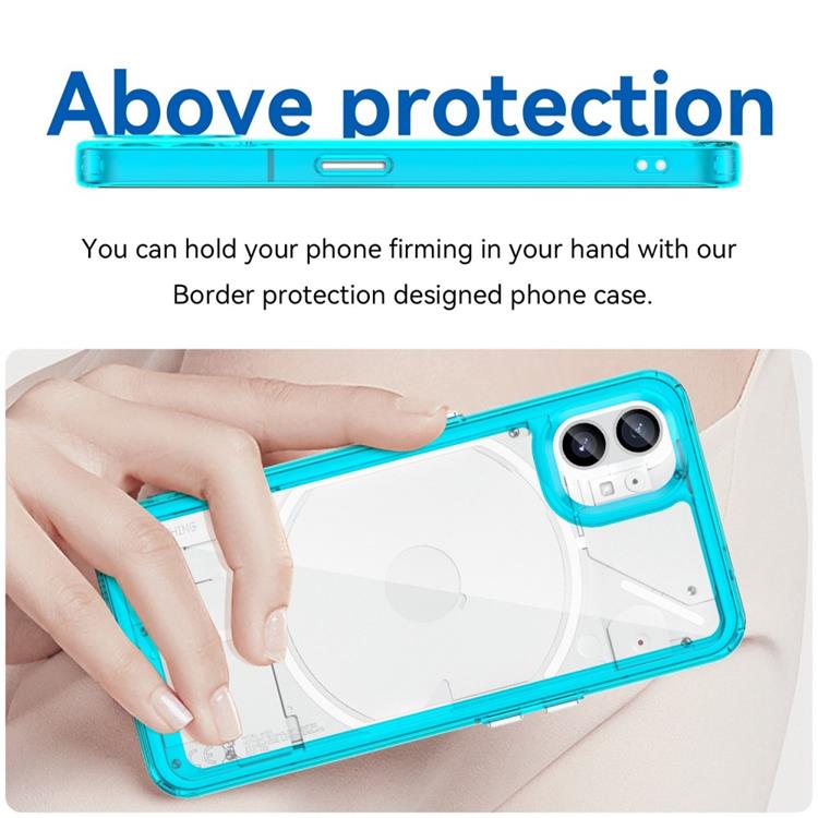 A-One Brand - Nothing Phone 1 Skal Hybrid TPU - Blå