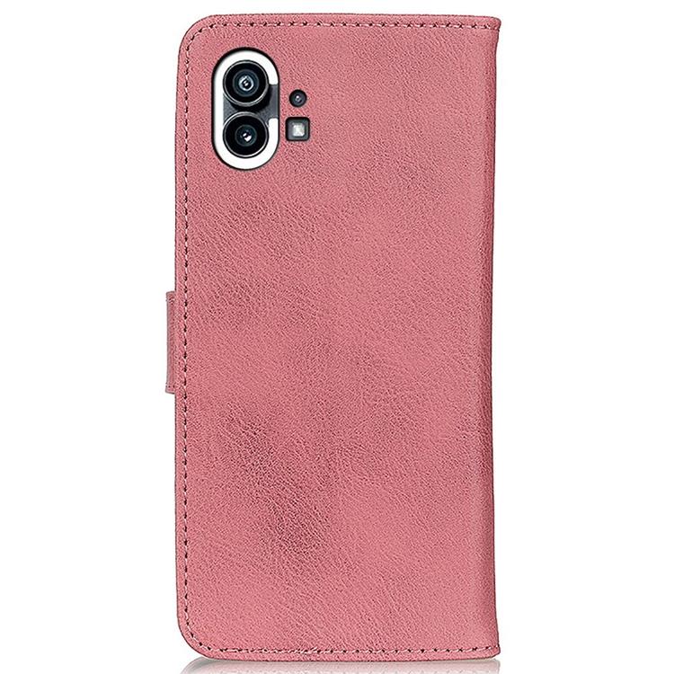 KHAZNEH - KHAZNEH Nothing Phone 1 Plånboksfodral Folio Flip - Rosa