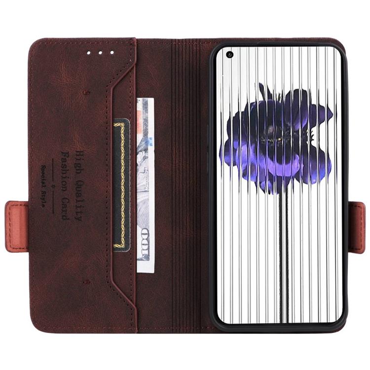 A-One Brand - Nothing Phone 1 Plånboksfodral Decor - Brun