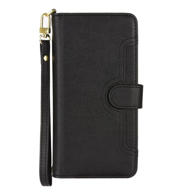 A-One Brand - Nothing Phone 1 Plånboksfodral Zipper - Svart