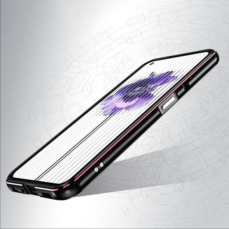 A-One Brand - Nothing Phone 1 Skal Metall Bumper - Svart