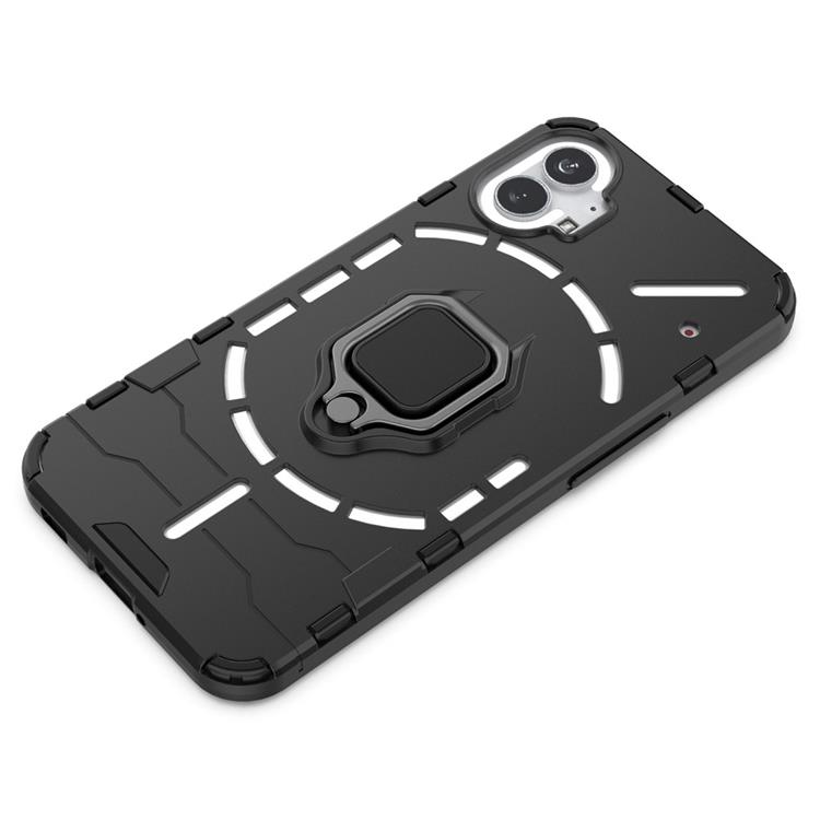 A-One Brand - Nothing Phone 1 Skal Ringhållare Kickstand - Svart