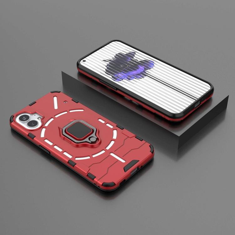 A-One Brand - Nothing Phone 1 Skal Ringhållare Kickstand - Röd