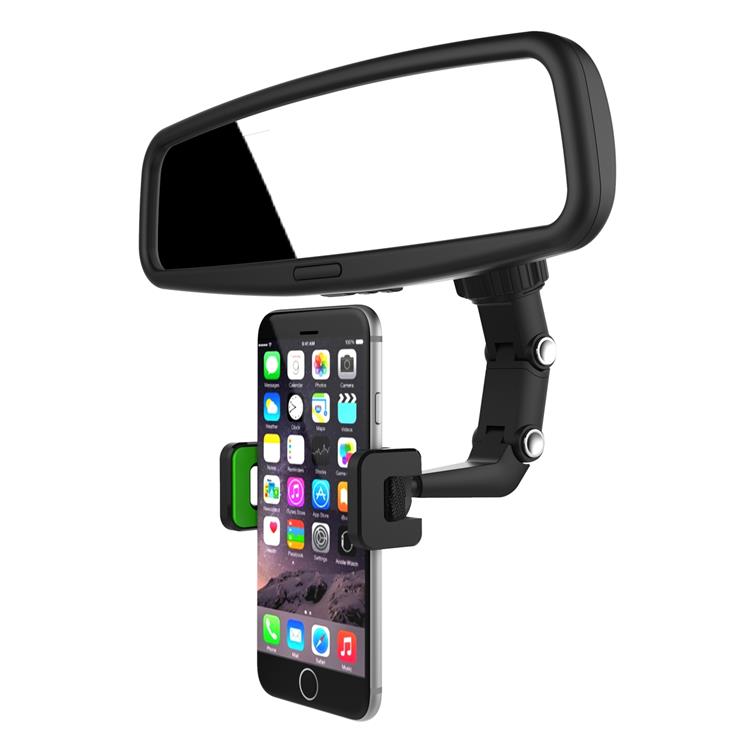 A-One Brand - Justerbar mobilhållare för bilens backspegel