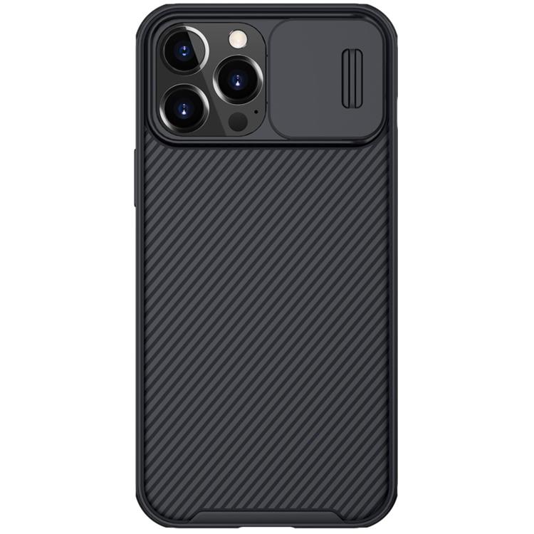 Nillkin - Nillkin iPhone 14 Pro Max Skal Magsafe Camshield Pro - Svart