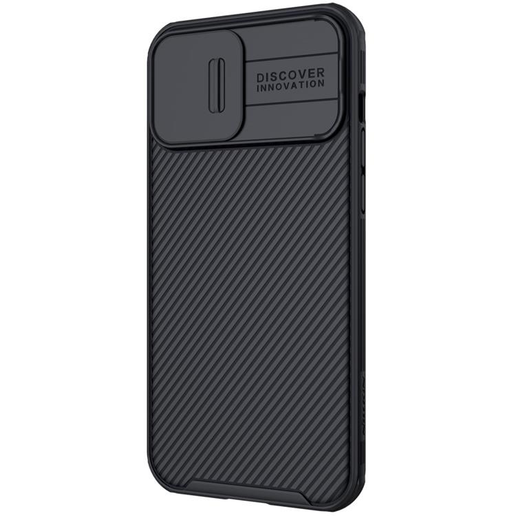 Nillkin - Nillkin iPhone 14 Pro Max Skal Magsafe Camshield Pro - Svart