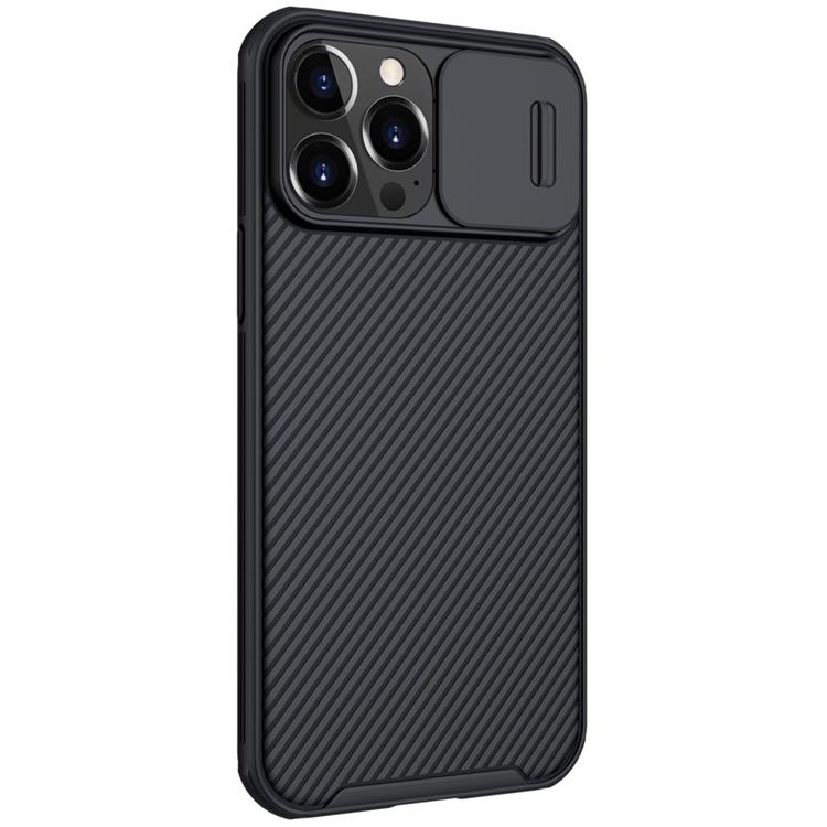 Nillkin - Nillkin iPhone 14 Pro Max Skal Magsafe Camshield Pro - Svart