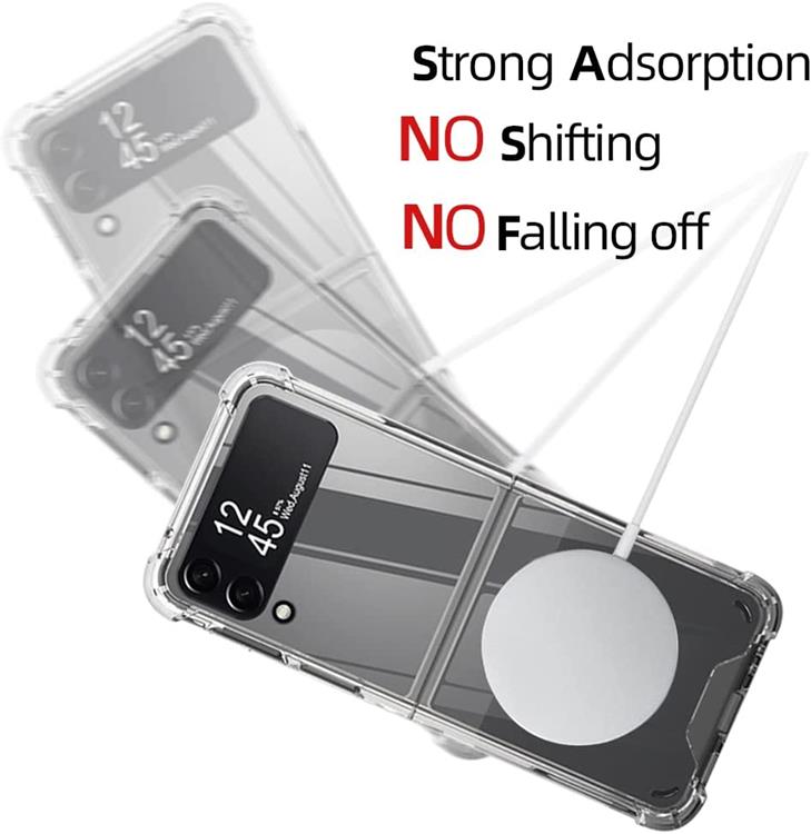 Boom - BOOM Galaxy Z Flip 3 Skal Magsafe Shockproof - Clear