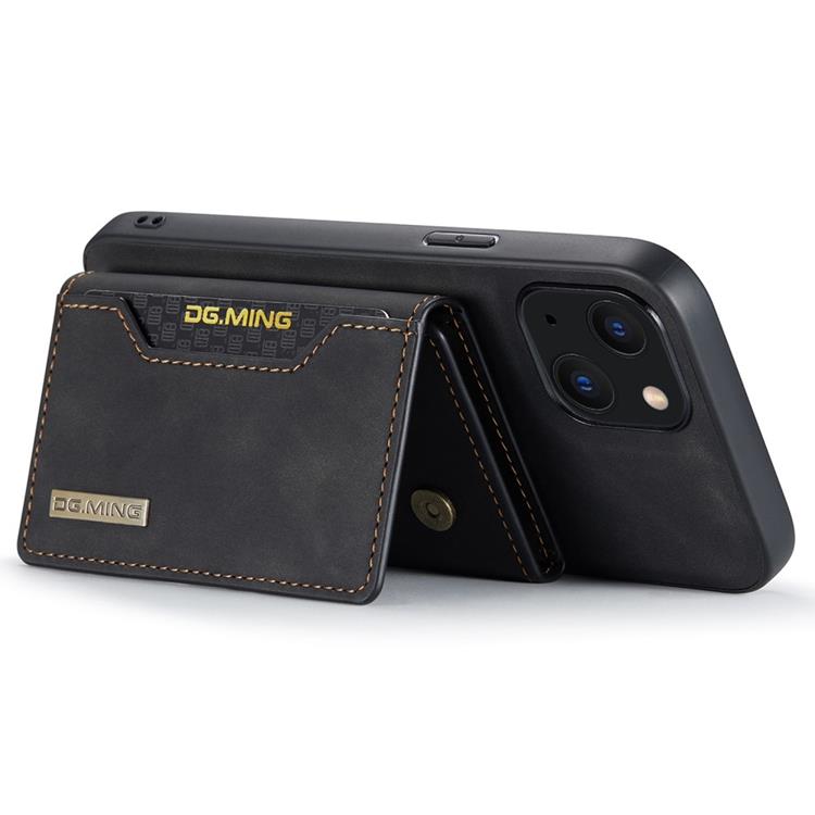 DG.MING - DG.MING iPhone 14 Plus Plånboksfodral M2 Detachable 2in1 - Svart