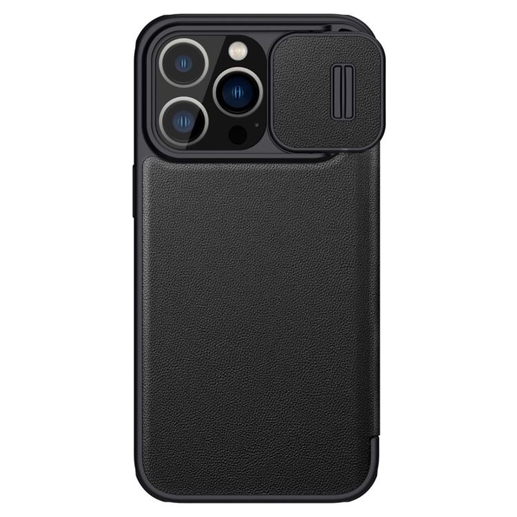 Nillkin - Nillkin iPhone 14 Pro Max Plånboksfodral Qin Pro - Svart