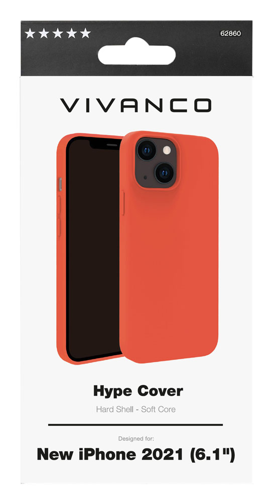 Vivanco - Vivanco Magsafe Hype Silicon Skal iPhone 13 mini - Orange