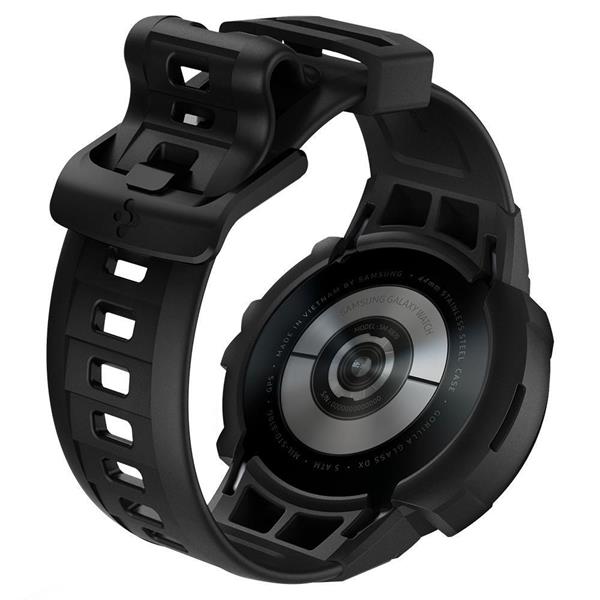 Spigen - Spigen Rugged Armor Pro Strap Galaxy Watch 4 Classic 46mm - Charcoal Grå