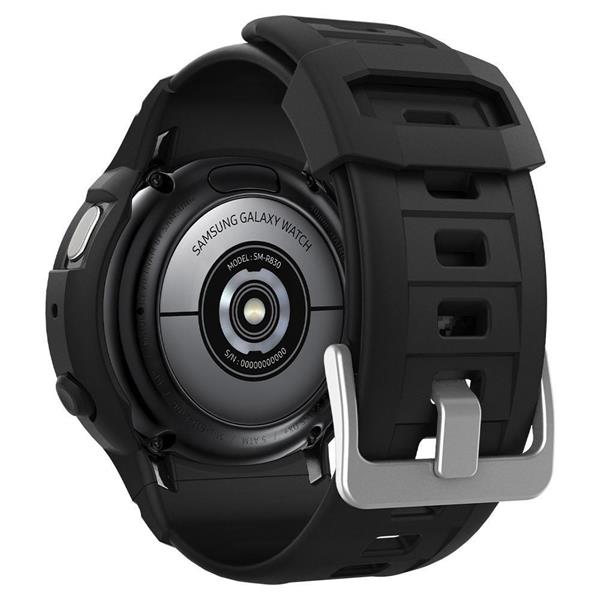Spigen - Spigen Rugged Armor Pro Strap Galaxy Watch 4 Classic 46mm - Charcoal Grå