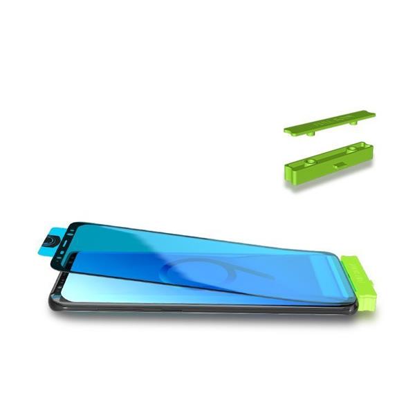 Ruhtel - 3D Edge Nano Flexi Härdat glas Galaxy S21 Plus 5G - Svart