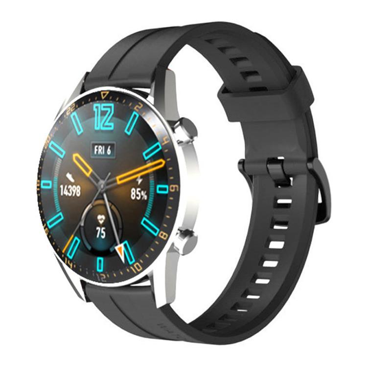 UTGATT5 - Ersättningsarmband till Huawei Watch GT / GT 2 / GT2 Pro - Svart