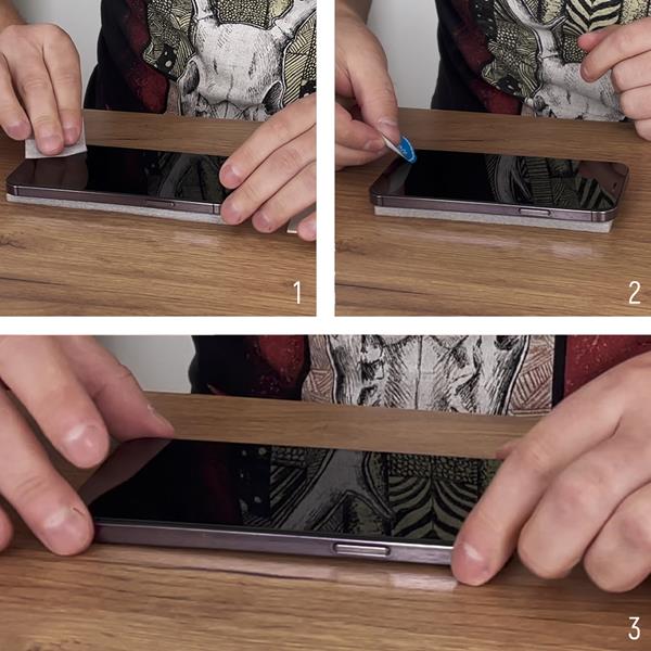 Wozinsky - Wozinsky Full Glue Härdat glas Motorola Moto G9 Play / Moto E7 Plus - Svart