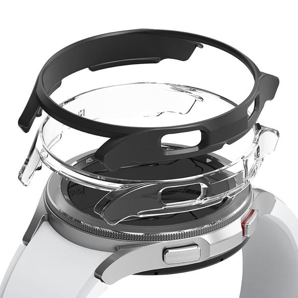 Ringke Ringke Slim 2-Pack Skal Galaxy Watch 4 46mm - Clear och Svart 