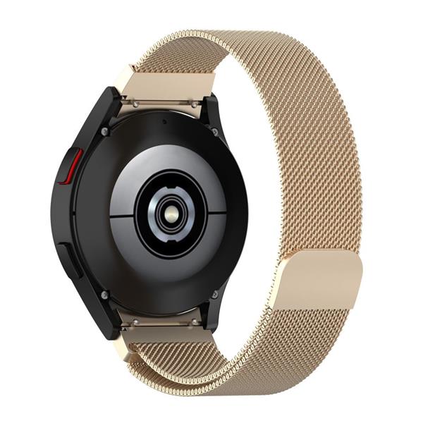UTGÅTT - Milaneseband Galaxy Watch 4/5/5 Pro 40/42/44/45/46mm Blush Guld