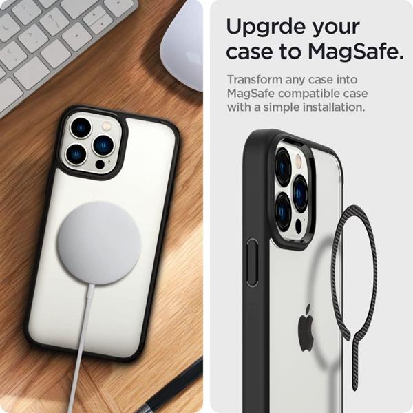 Spigen - Spigen Onetap Magnetic Magsafe Ring Adapter - Matte Svart