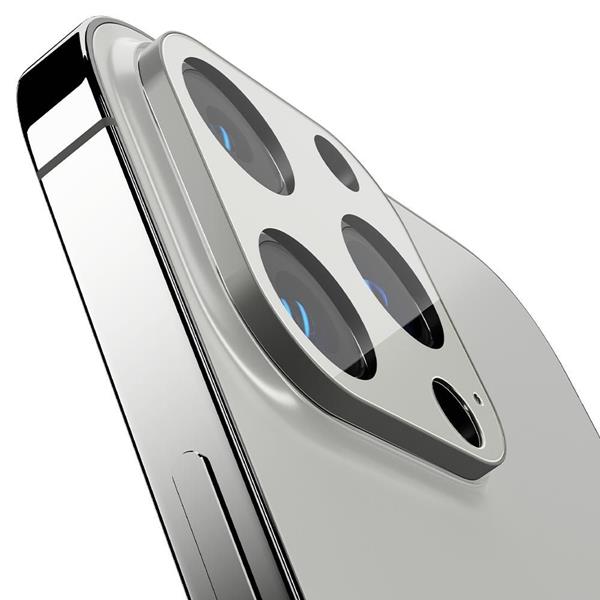 Spigen - Spigen Optik.tr Linsskydd 2-Pack iPhone 13 Pro / 13 Pro Max - Silver