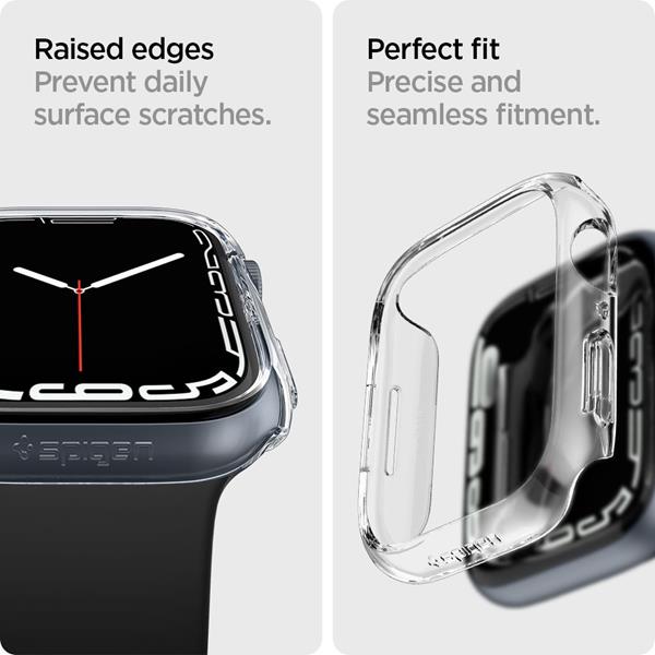 Spigen
Spigen Thin Fit Skal Apple Watch 7 45mm - Crystal Clear