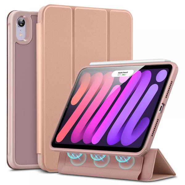 ESR - ESR Rebound Hybrid Fodral iPad Mini 6 2021 - Frosted Rose Gold
