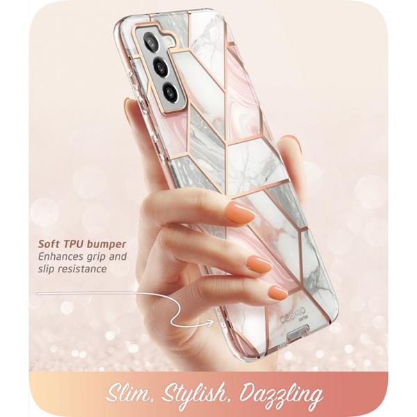 SupCase - SupCase Cosmo Skal Galaxy S21 FE - Marble