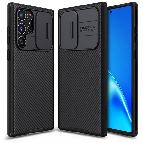 Nillkin - Nillkin Camshield Pro Skal Galaxy S22 Ultra - Svart