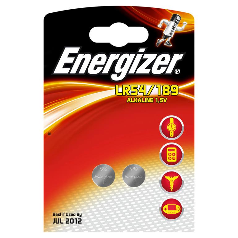 Energizer - ENERGIZER Batteri LR54/189 2-pack