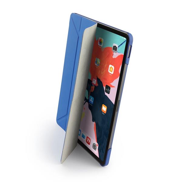 Pipetto - Pipetto Origami fodral iPad Pro 12.9 2018 - Royal Blå