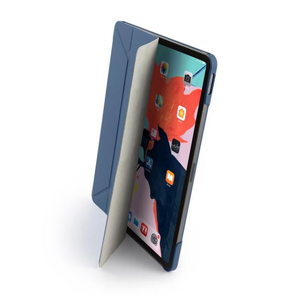 Pipetto - Pipetto Origami fodral iPad Pro 12.9 2018 - Royal Blå