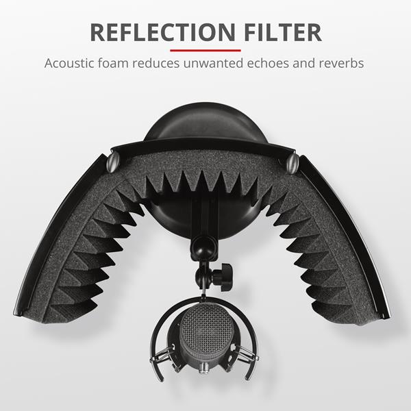 Trust - TRUST GXT 259 Rudox Pro Mic with reflection filter
