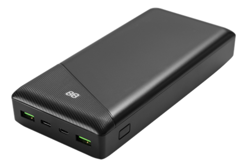 Deltaco - DELTACO Powerbank 30000 mAh - Svart