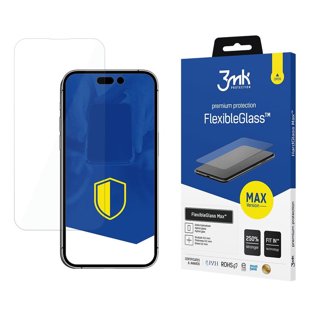 3MK - 3MK iPhone 14 Pro Max Skärmskydd i Flexibel Glas