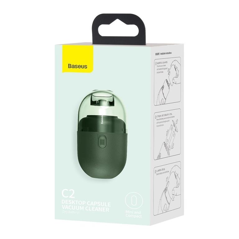 BASEUS - Baseus C2 Batteridriven Dammsugare - Grn