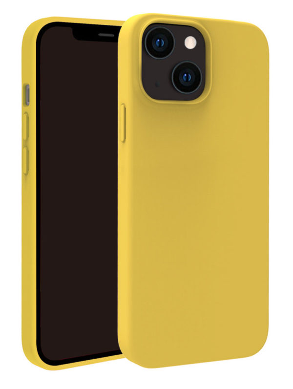 Vivanco - Vivanco Hype Silikonskal iPhone 13 mini - Gul