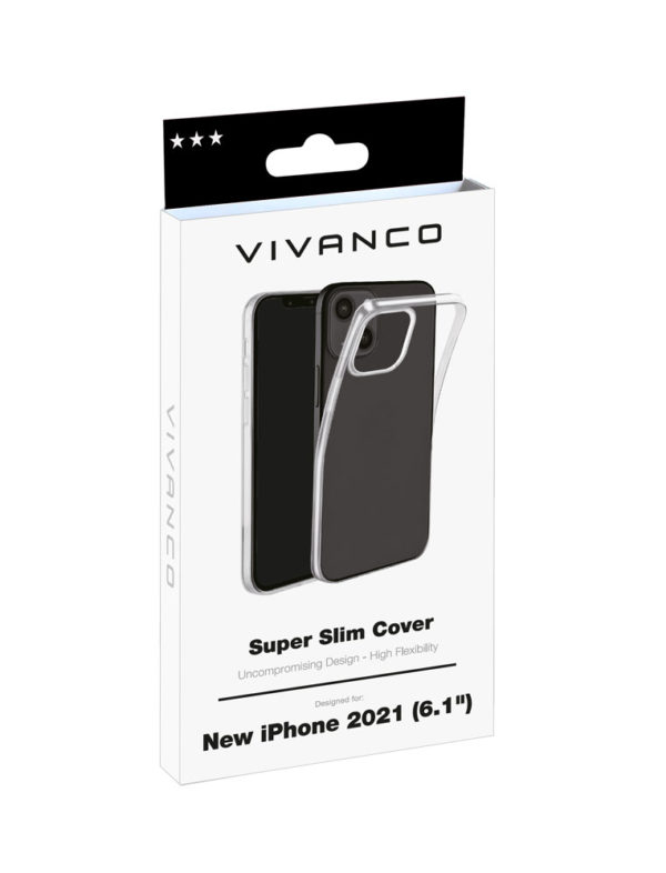 Vivanco - Vivanco Slim TPU skal iPhone 13 mini Transparent
