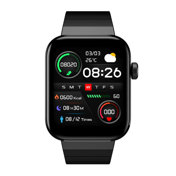 QCY - Xiaomi Mibro Watch T1 Smartwatch - Svart