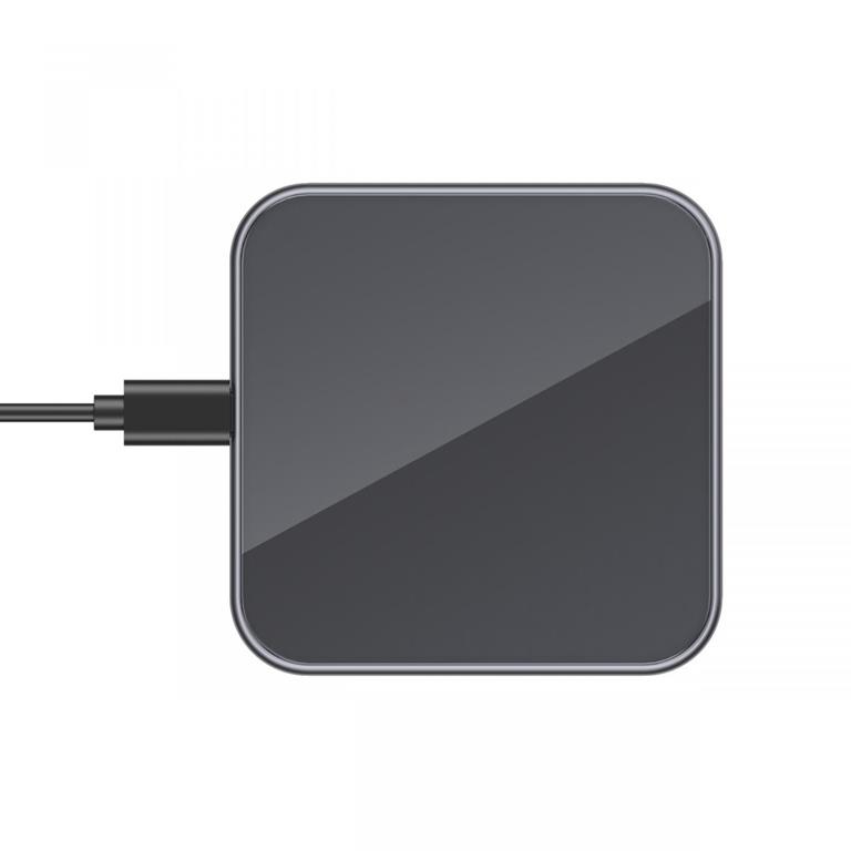 SiGN - SiGN Trådlös Snabbladdare för iPhone & Android, 15W - Svart
