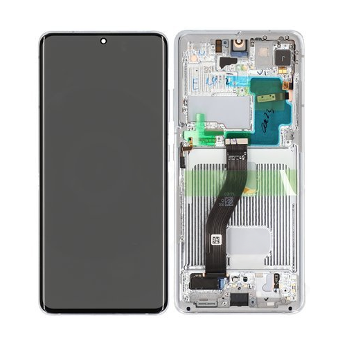 Samsung - Samsung Galaxy S21 Ultra 5G LCD Skärm - Phantom Silver