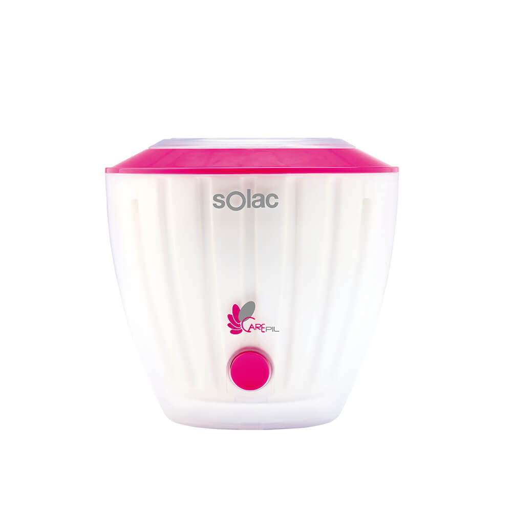 Produktfoto för Solac Carepil, Rosa, Vit