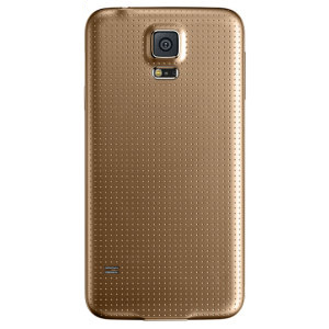 Samsung - Samsung Galaxy S5 batterilucka, guld - Original