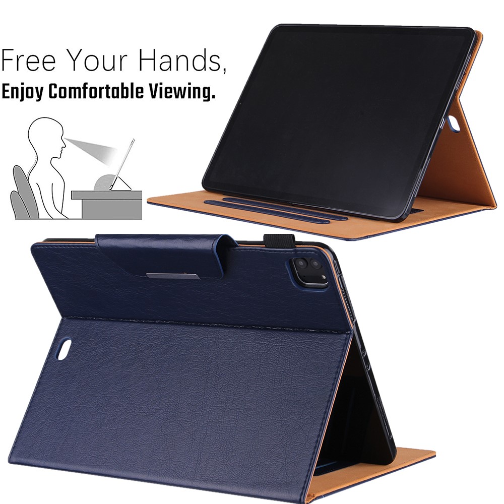 A-One Brand - iPad Pro 12.9 (2018/2020/2021) Fodral - Blått