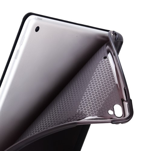 A-One Brand - iPad 9.7 (2017/2018/Air/Air2) Fodral Tri-fold - Svart