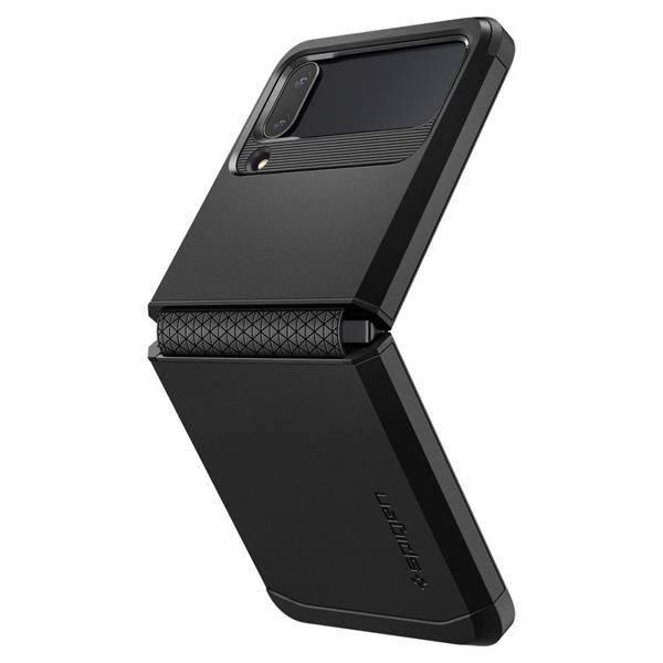 Spigen - Spigen Galaxy Z Flip 4 Skal Tough Armor - Svart